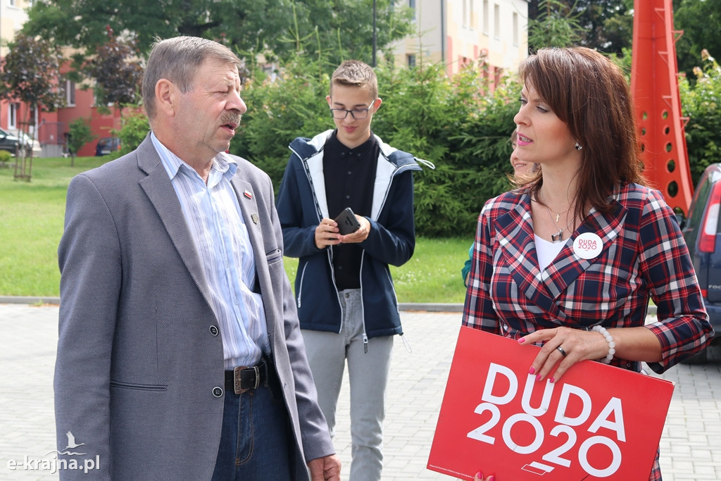 Kamień: Konferencja prasowa poseł Ewy Kozaneckiej