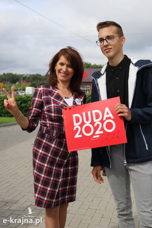 Kamień: Konferencja prasowa poseł Ewy Kozaneckiej