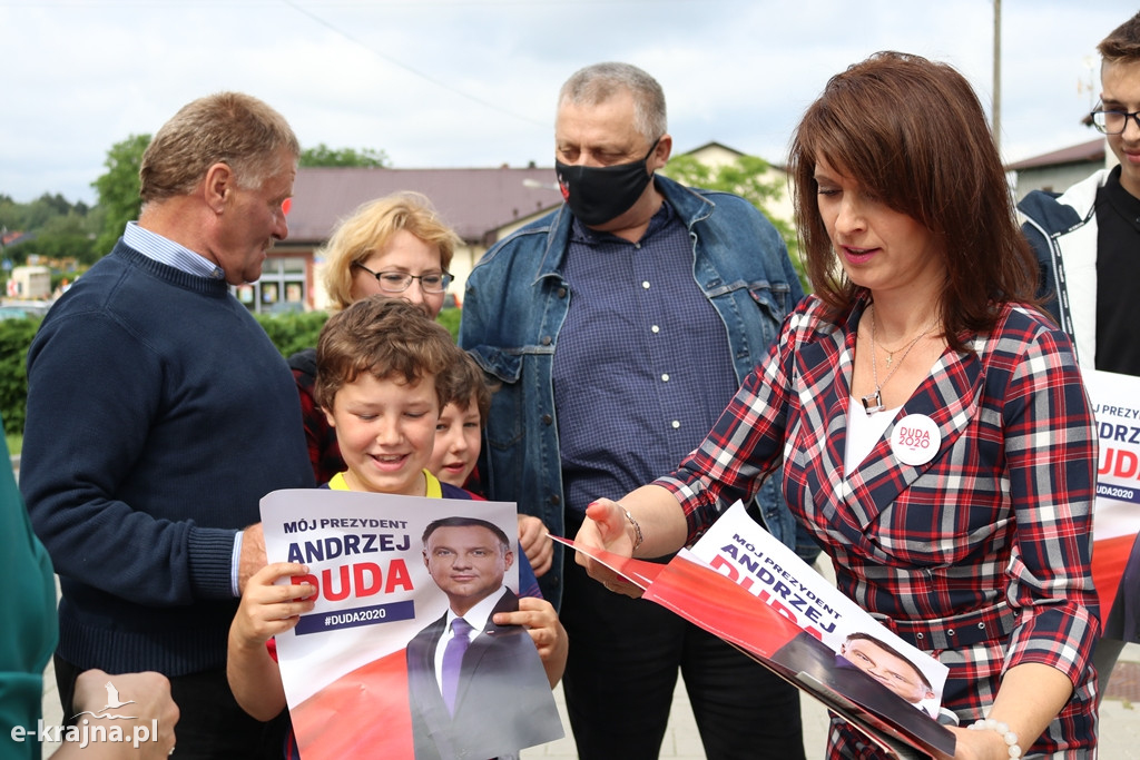 Kamień: Konferencja prasowa poseł Ewy Kozaneckiej