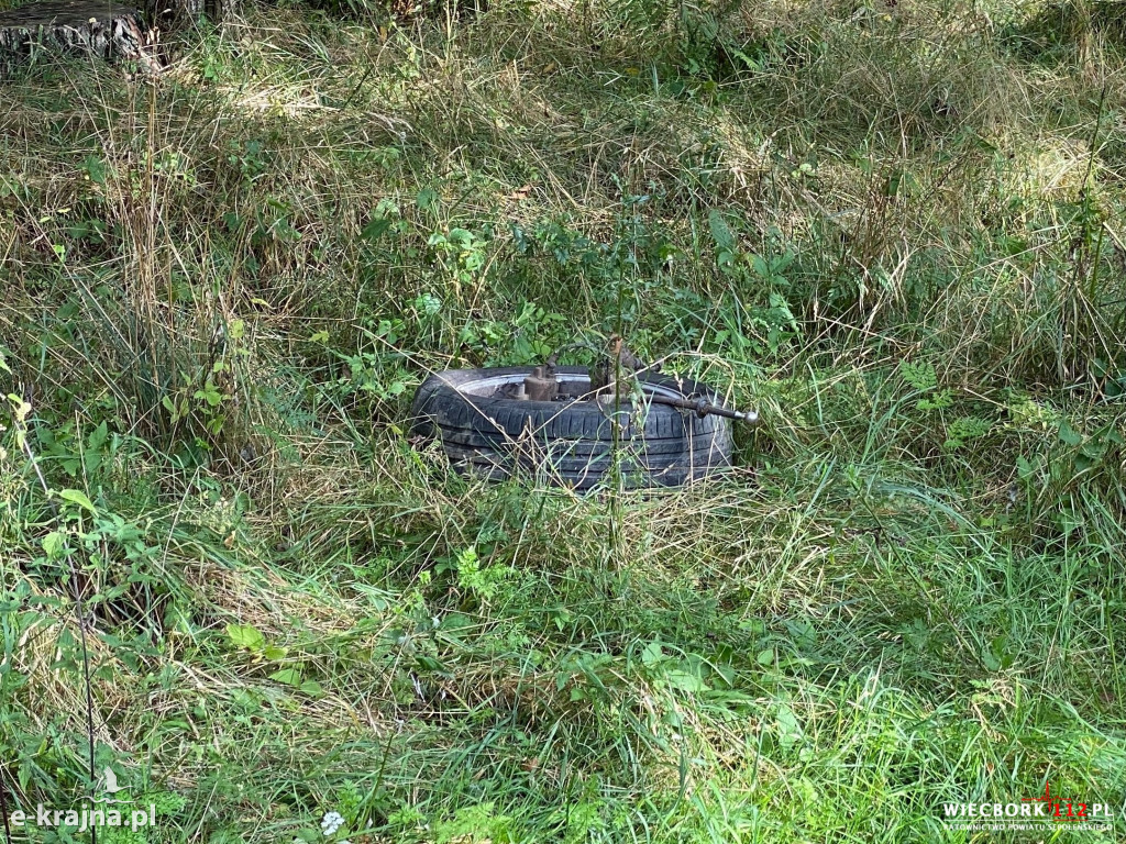 Groźny wypadek pod Sępólnem Krajeńskim, dwie osoby poszkodowane