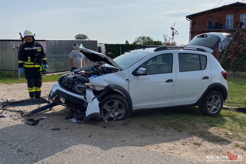 Wypadek w Płoskowie