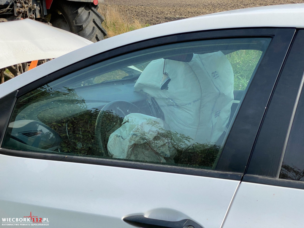 Wypadek w Płoskowie