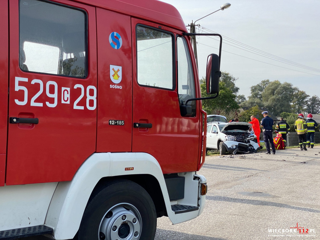 Wypadek w Płoskowie