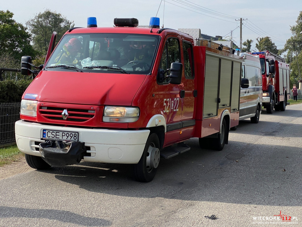 Wypadek w Płoskowie