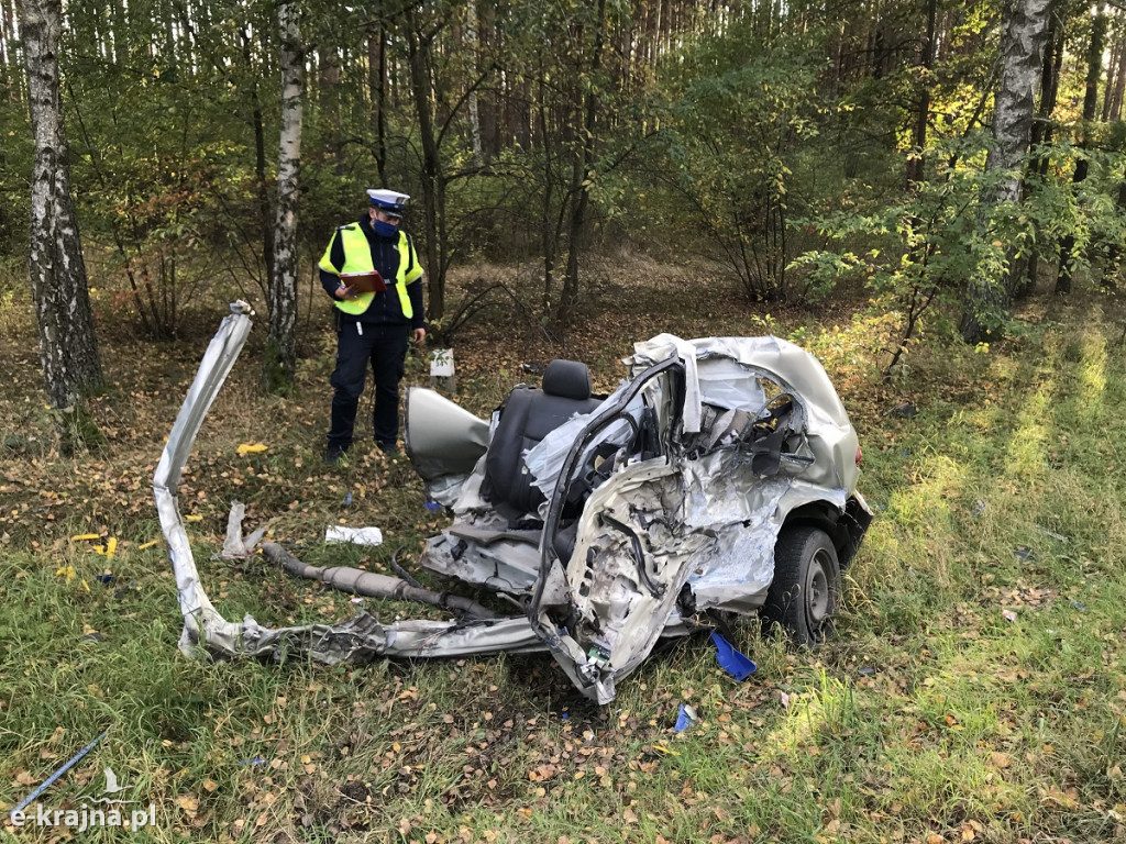Tragiczny w skutkach wypadek na trasie Szubin-Łabiszyn