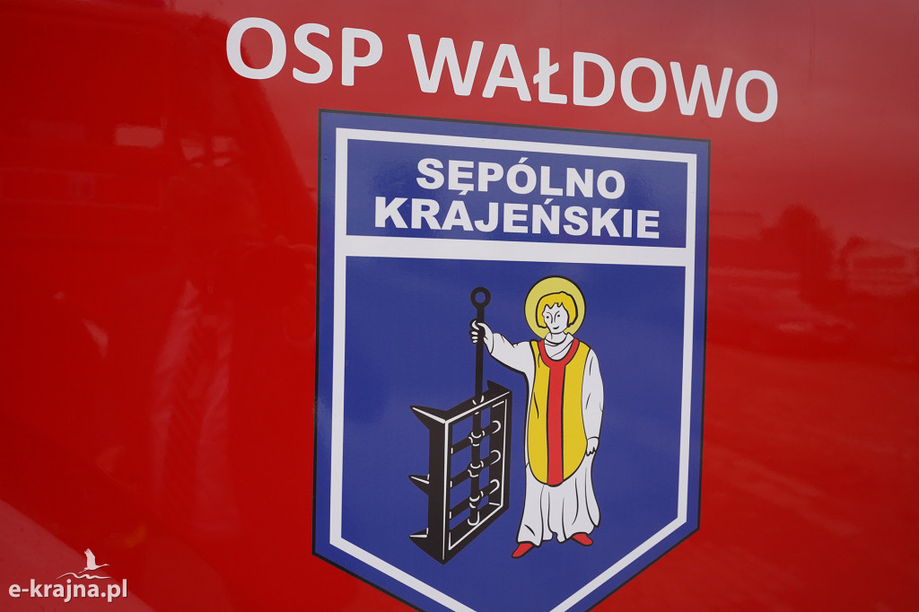 Nowy wóz dla OSP Wałdowo