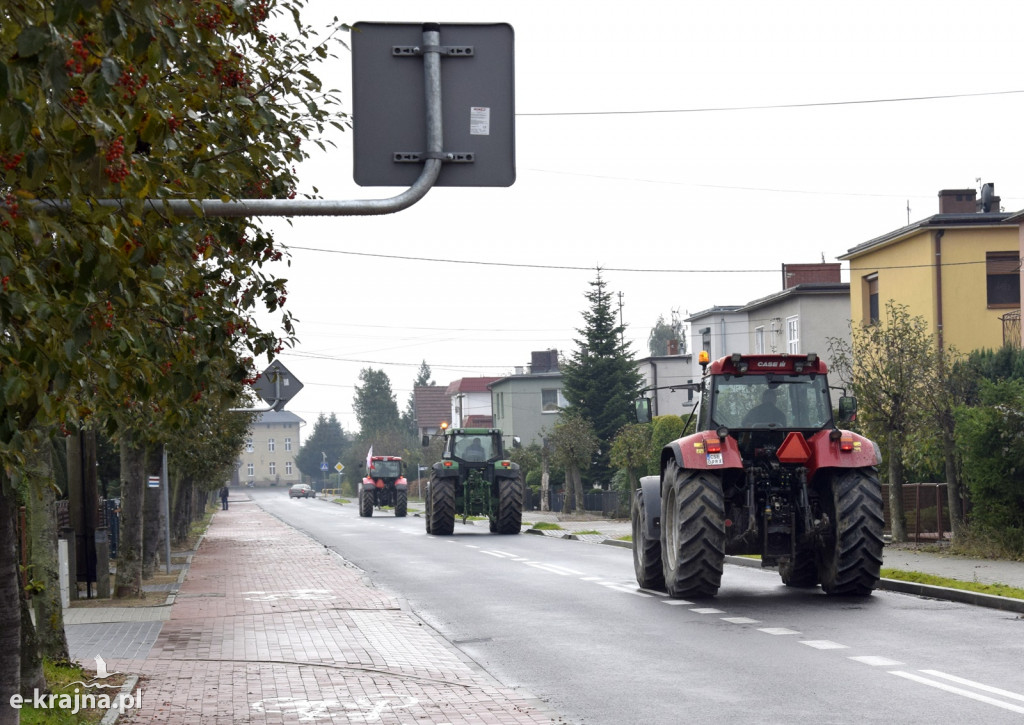 Ciągniki na ulicach Sępólna
