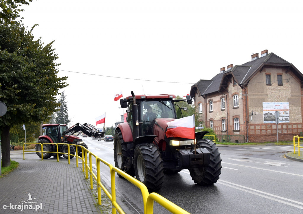 Ciągniki na ulicach Sępólna
