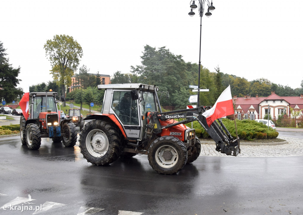 Ciągniki na ulicach Sępólna