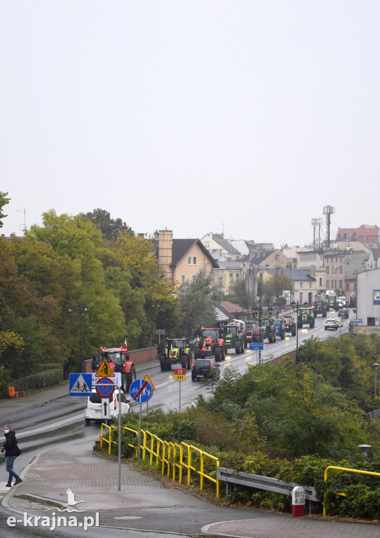 Ciągniki na ulicach Sępólna