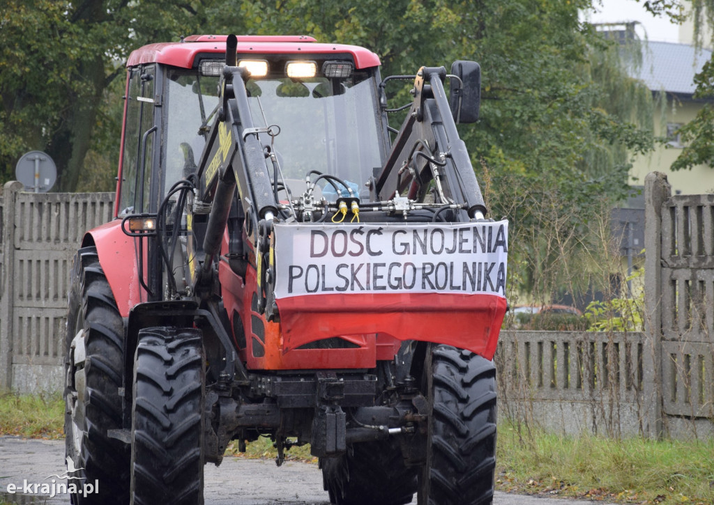 Ciągniki na ulicach Sępólna