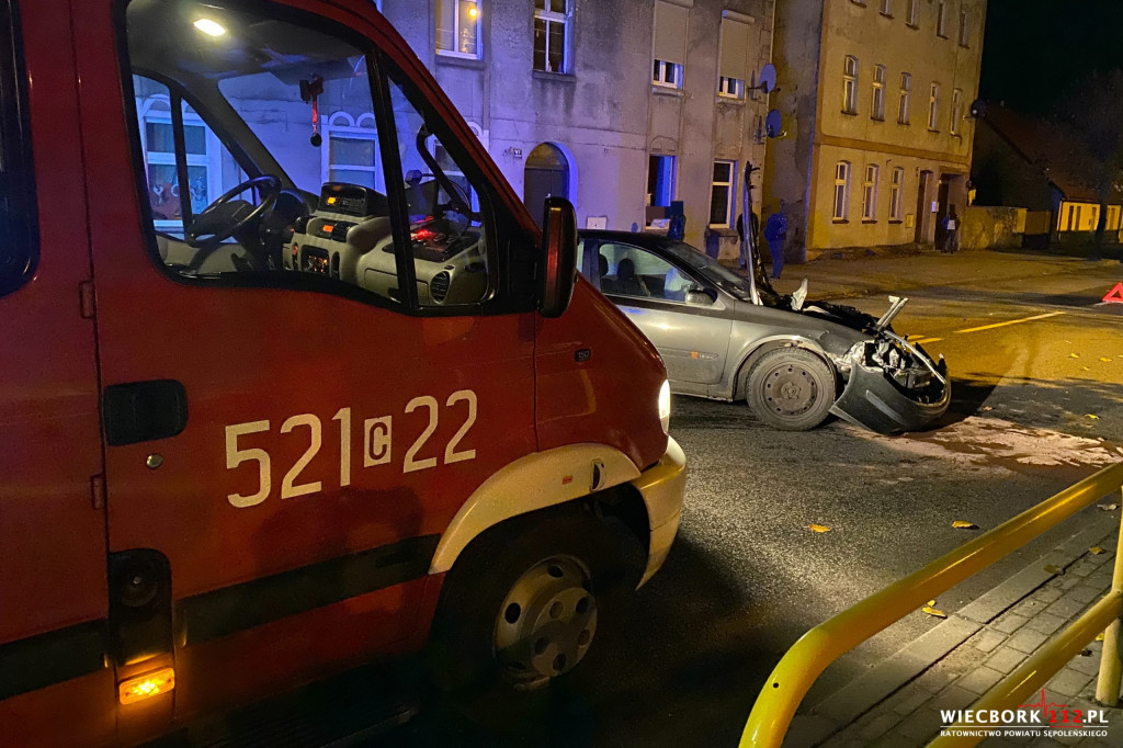 Groźny wypadek w Sępólnie