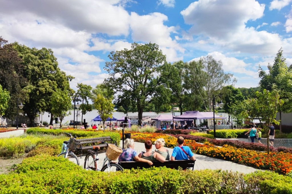 Piknik w Mieście nad Jeziorem ze szczepieniem w tle
