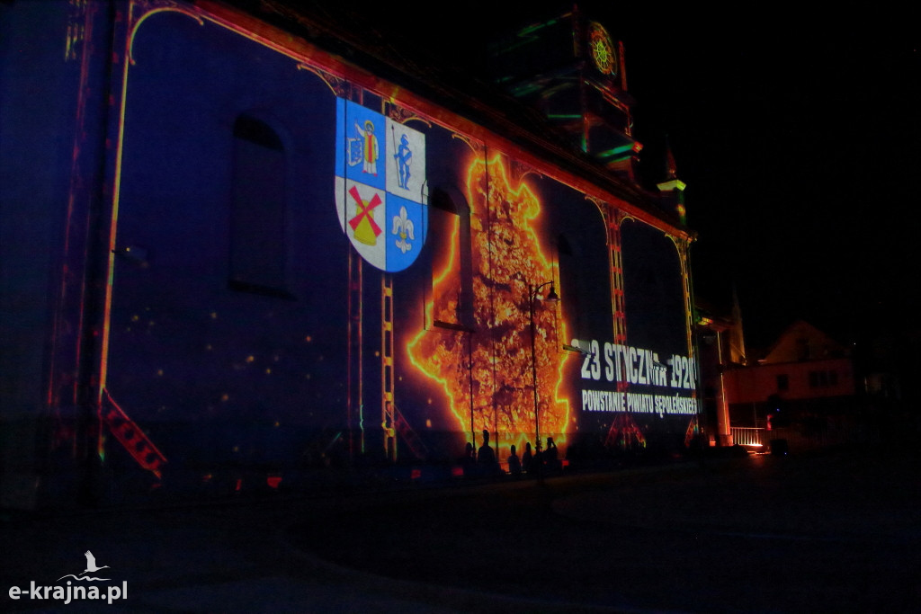 Jarmark i videomapping 3D na zwieńczenie Dni Sępólna Krajeńskiego