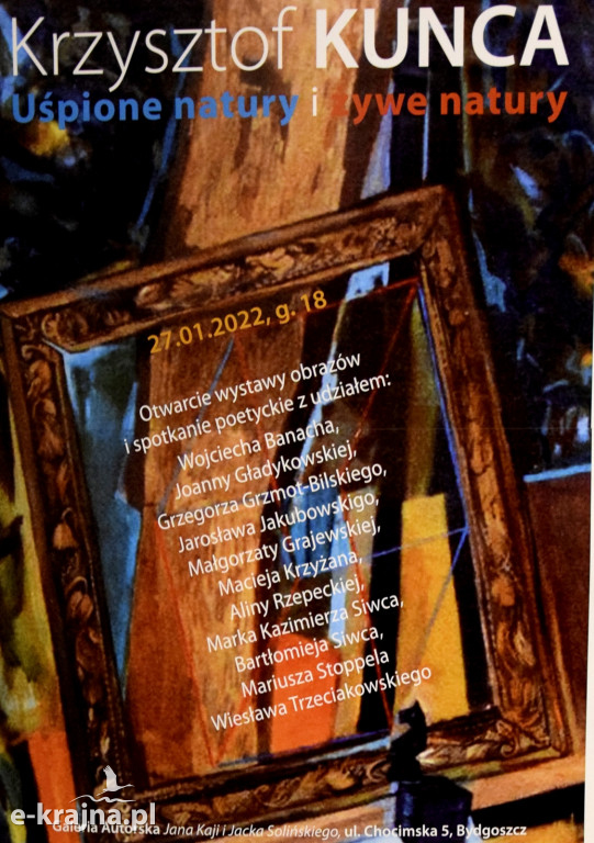 Krzysztof Kunca w galerii przy Chocimskiej