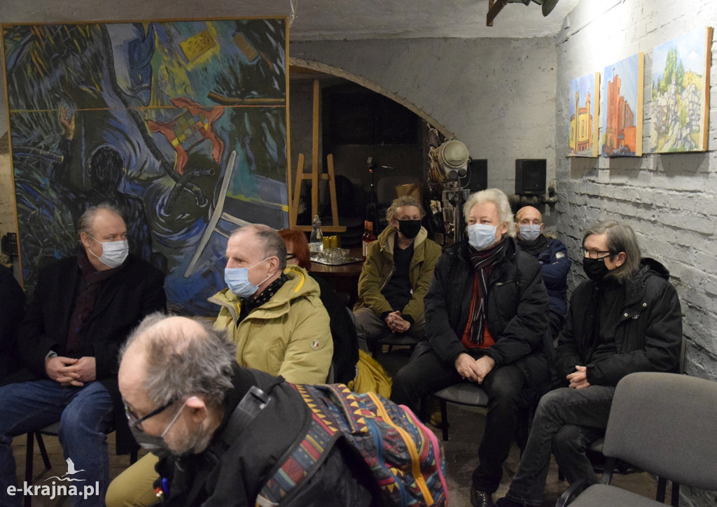 Krzysztof Kunca w galerii przy Chocimskiej