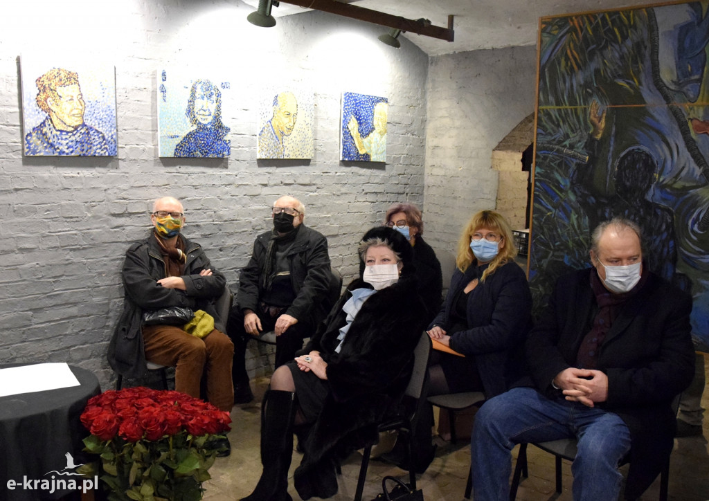 Krzysztof Kunca w galerii przy Chocimskiej