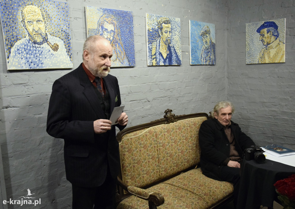Krzysztof Kunca w galerii przy Chocimskiej