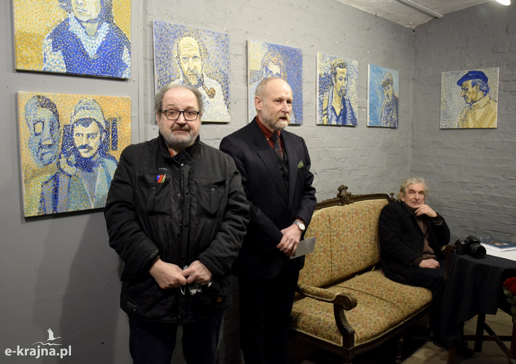 Krzysztof Kunca w galerii przy Chocimskiej