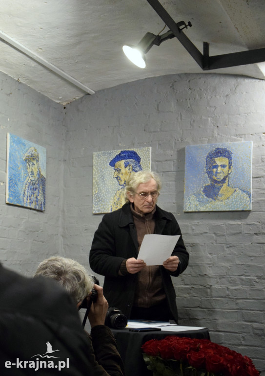 Krzysztof Kunca w galerii przy Chocimskiej