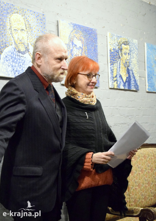Krzysztof Kunca w galerii przy Chocimskiej