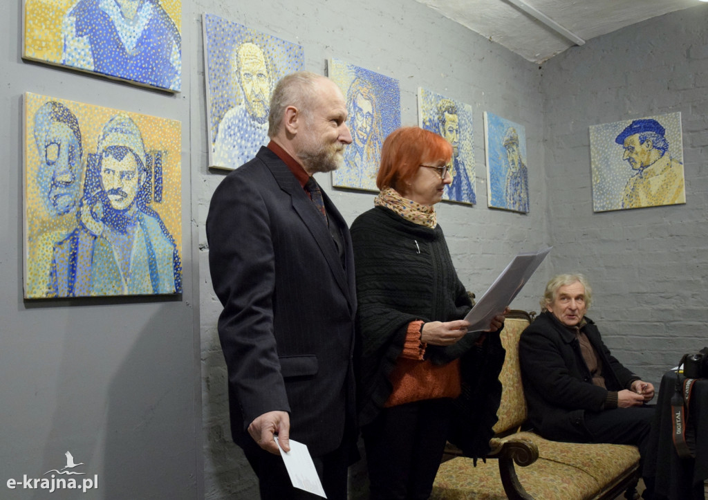 Krzysztof Kunca w galerii przy Chocimskiej