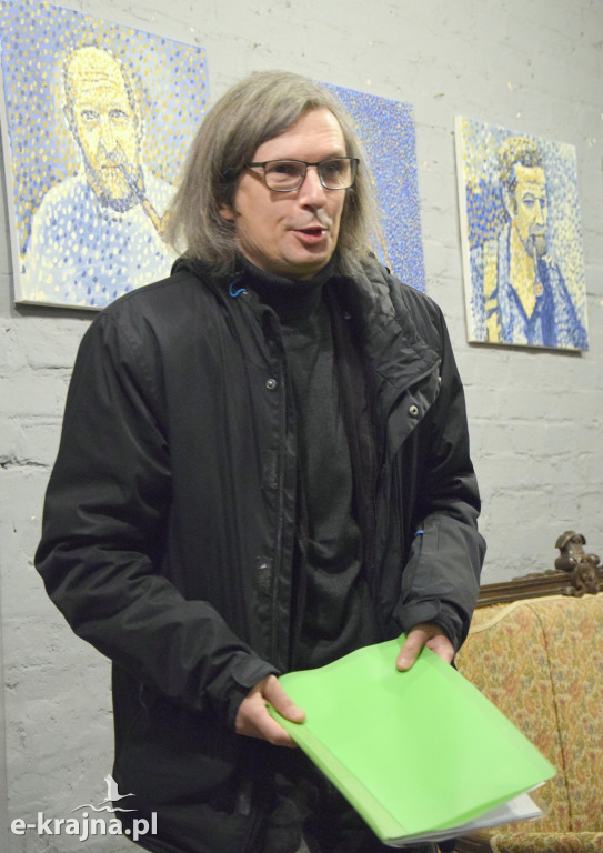 Krzysztof Kunca w galerii przy Chocimskiej