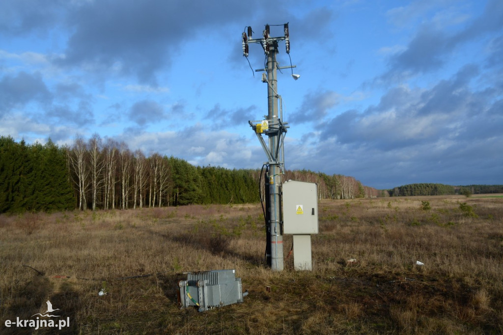 Krajenka: Kradzież transformatora podczas wichury