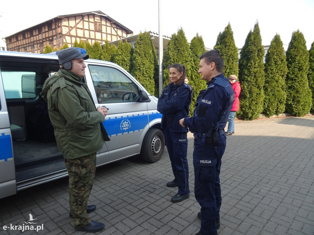 Policjanci z Nakła spełnili marzenie Janka