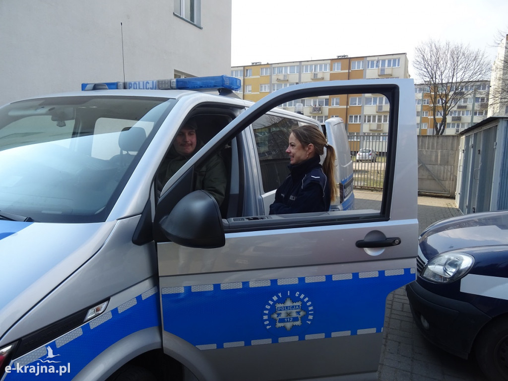 Policjanci z Nakła spełnili marzenie Janka