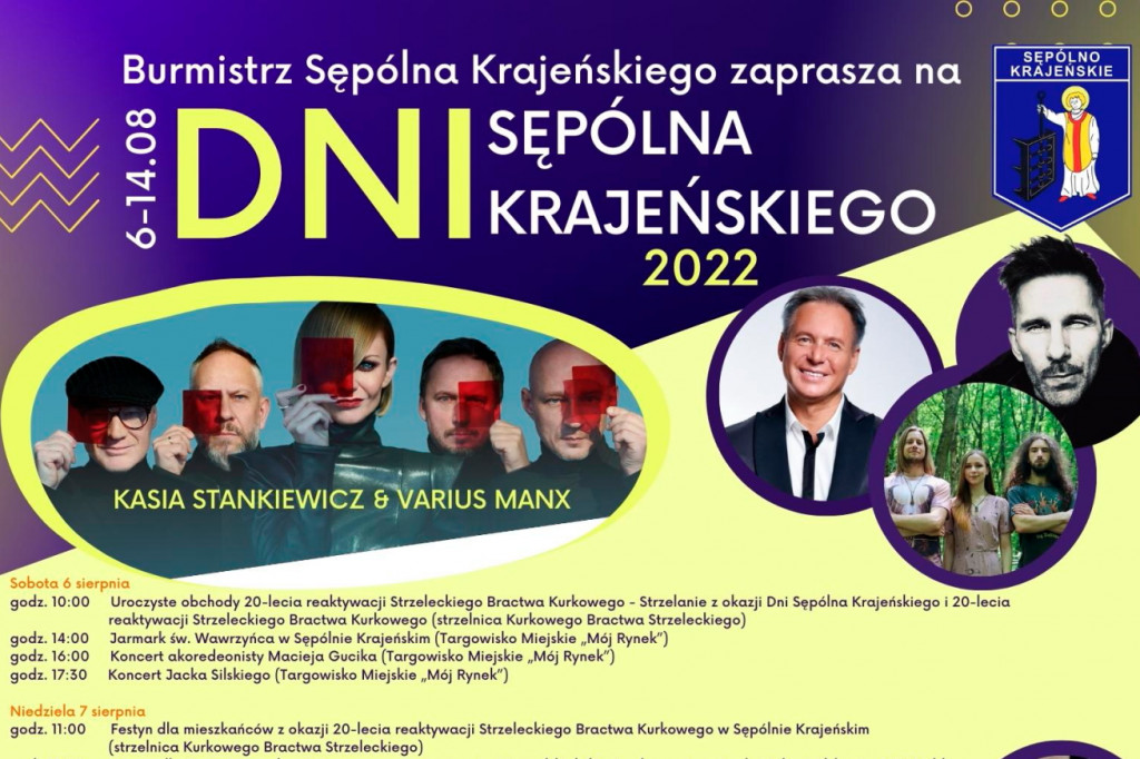 W sobotę ruszają Dni Sępólna Krajeńskiego - PLAN WYDARZEŃ