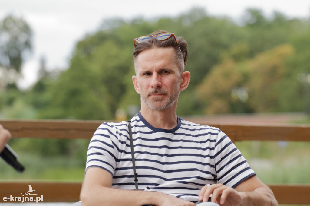 Marcin Bosak na molo