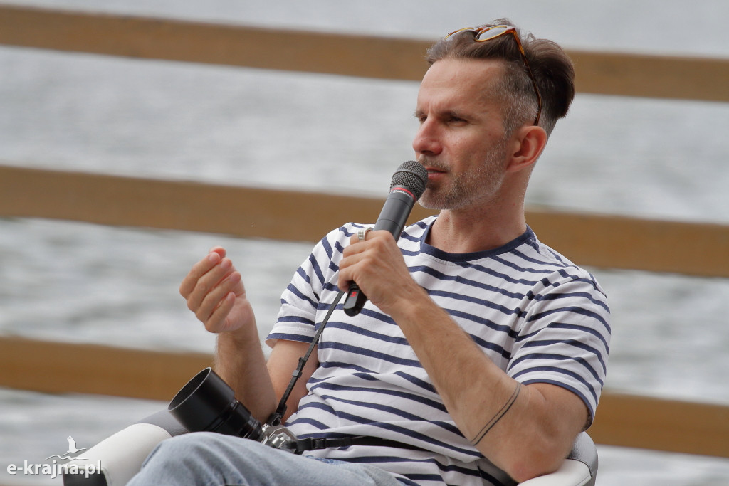 Marcin Bosak na molo