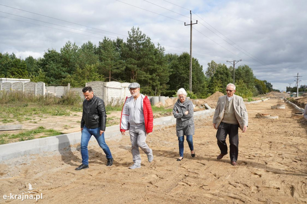 Inwestycje drogowe w Człuchowie - postęp prac