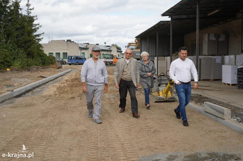 Inwestycje drogowe w Człuchowie - postęp prac