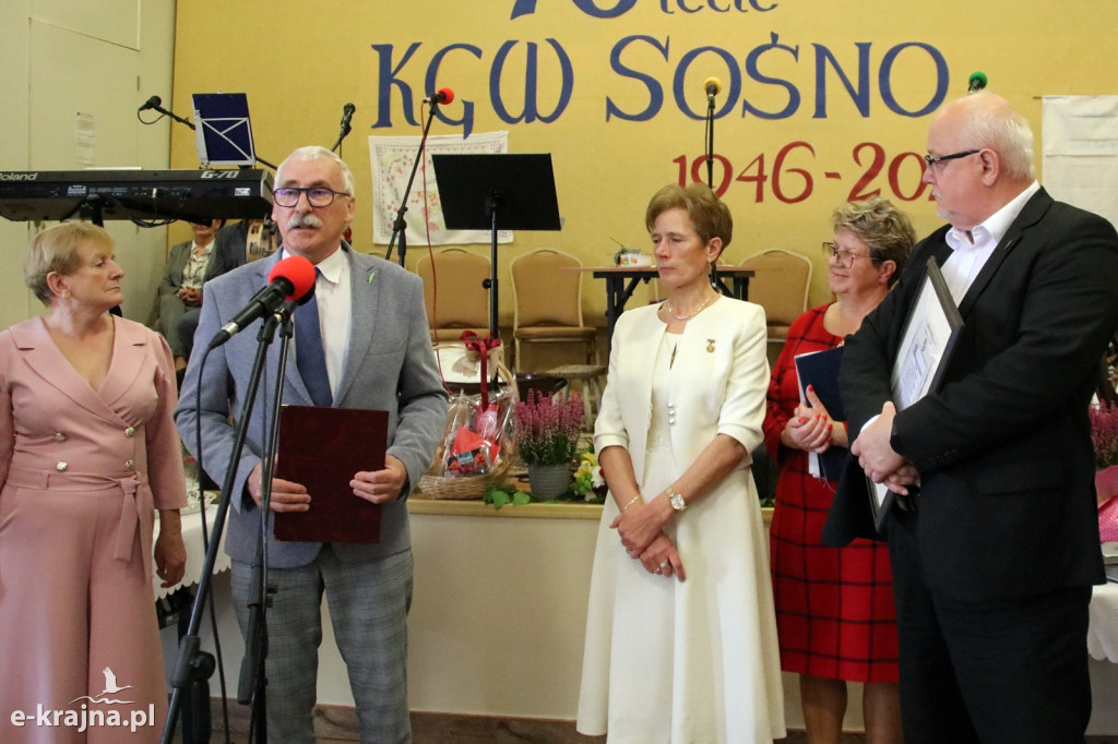 Jubileusz 76-lecia KGW w Sośnie