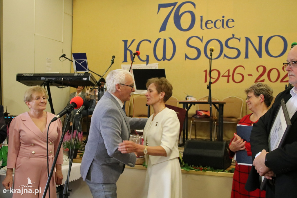 Jubileusz 76-lecia KGW w Sośnie