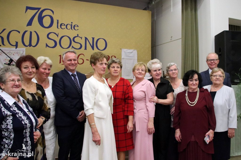 Jubileusz 76-lecia KGW w Sośnie