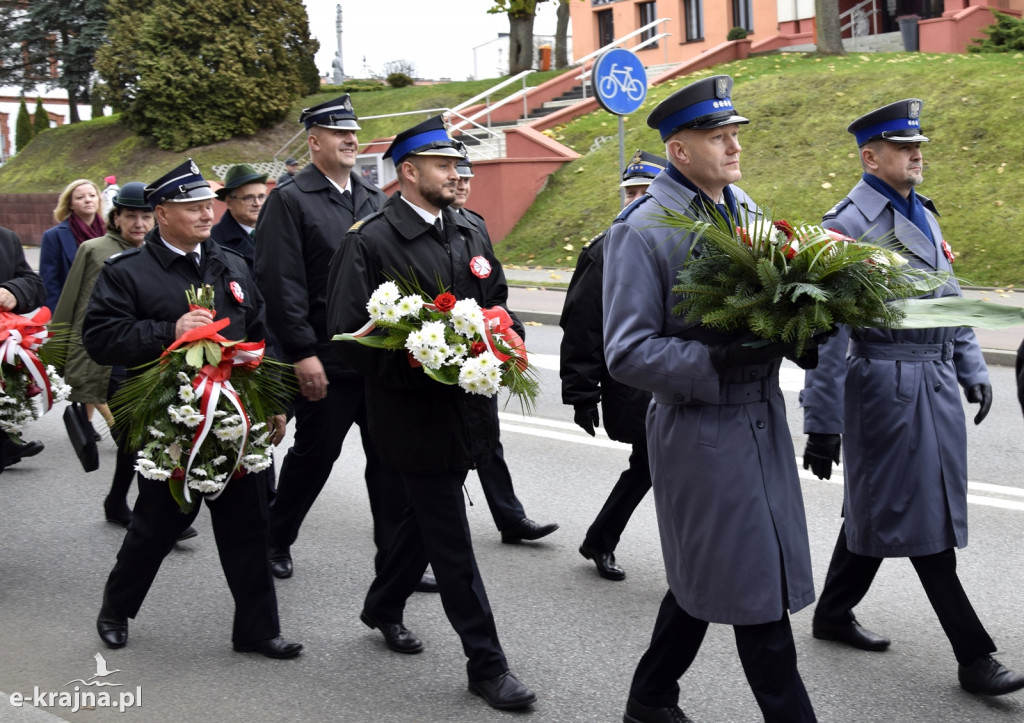 Obchody 104 rocznicy odzyskania niepodległości w Sępólnie Krajeńskim