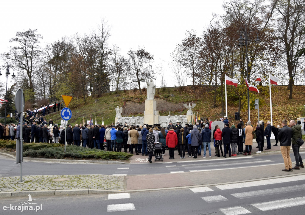 Obchody 104 rocznicy odzyskania niepodległości w Sępólnie Krajeńskim