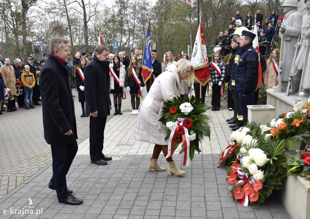 Obchody 104 rocznicy odzyskania niepodległości w Sępólnie Krajeńskim