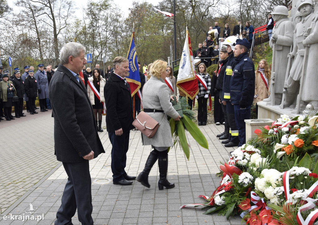 Obchody 104 rocznicy odzyskania niepodległości w Sępólnie Krajeńskim