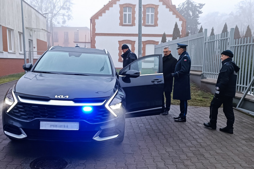Nowa Kia Sportage trafiła do sępoleńskich kryminalnych