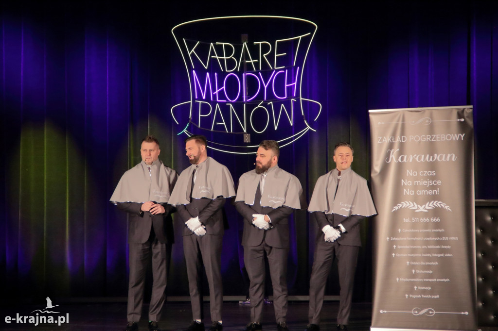 Kabaret Młodych Panów wystąpił w Centrum Kultury i Sztuki