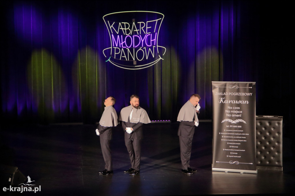 Kabaret Młodych Panów wystąpił w Centrum Kultury i Sztuki