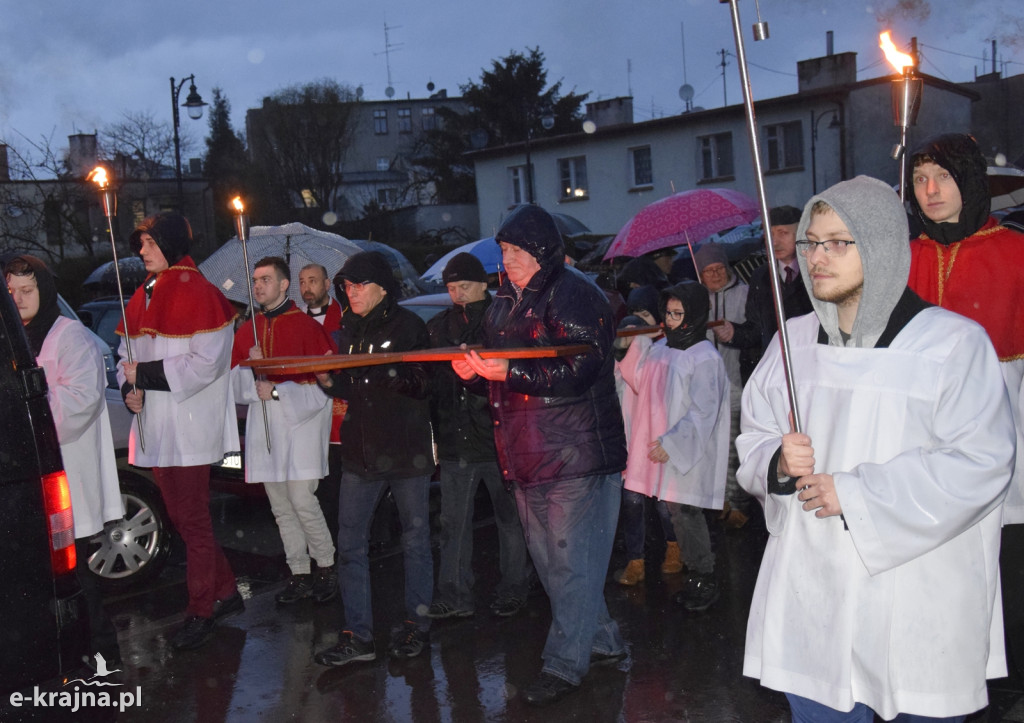 Droga Krzyżowa ulicami Sępólna