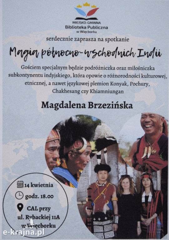Indie w bibliotece w Więcborku