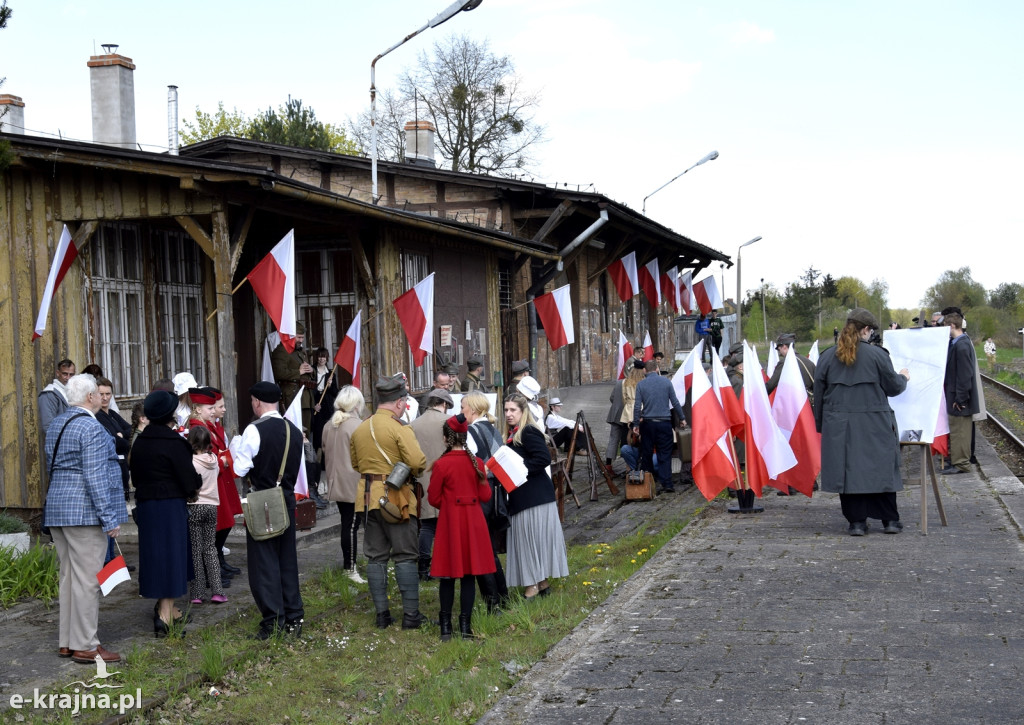 Dziwne wydarzenia na stacji kolejowej w Sępólnie