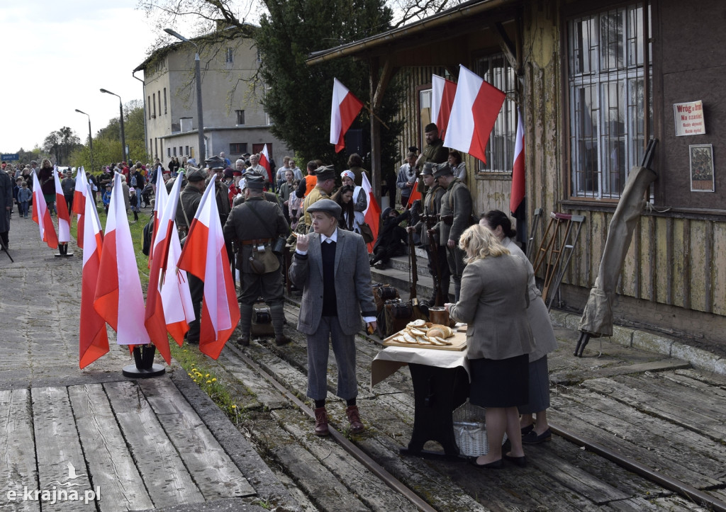 Dziwne wydarzenia na stacji kolejowej w Sępólnie
