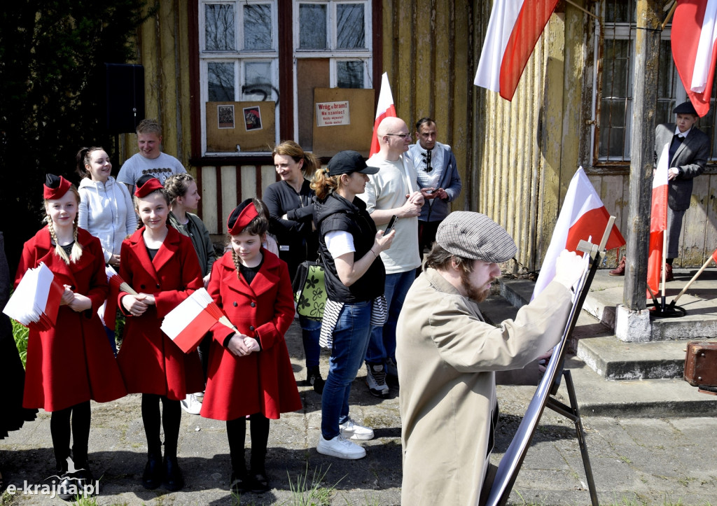 Dziwne wydarzenia na stacji kolejowej w Sępólnie